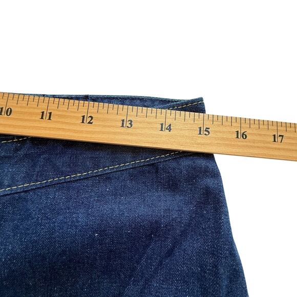 VTG 80s Le Roche Jeans Womens 30x32 10 Straight Leg High Rise Denim Preppy 24KT - Picture 3 of 8